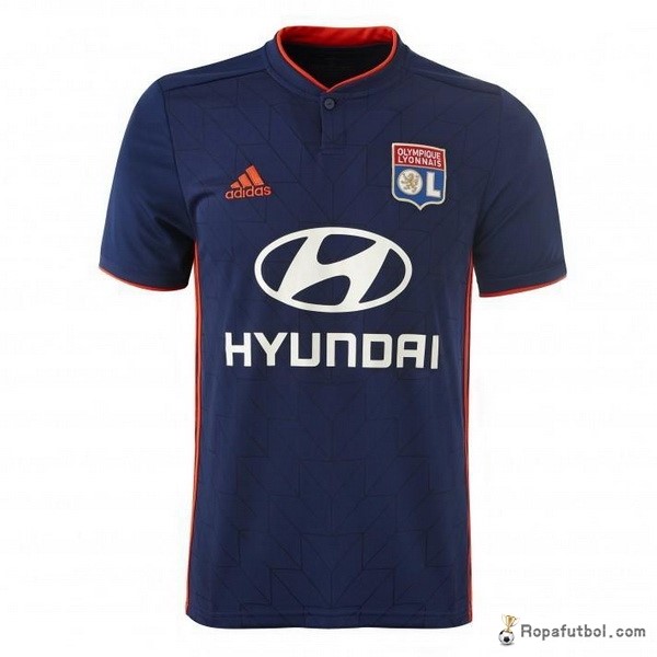 Camiseta Lyon Replica Segunda Ropa 2018/19 Azul